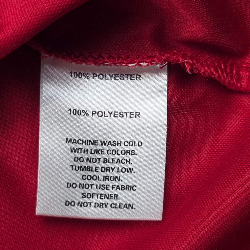 Subseventy Polo Shirt Mens XL Red Short Sleeve Performance Golf Top 70 Logo - Picture 7 of 10